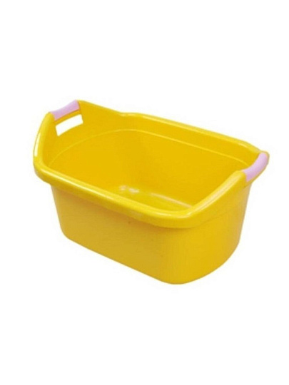 Таз пластик, 48 л, овальный, с ручкой, в ассортименте, Радиан, 10124010