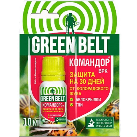 Инсектицид Командор, от колорадского жука, жидкость, 10 мл, на 10 соток, Green Belt