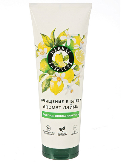 Бальзам-ополаскиватель для тонких волос, Herbal Essences, Аромат лайма, 250 мл
