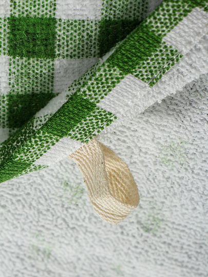 Набор полотенец кухонных 2 шт, 100% хлопок, Василиса, Новогодний лес, Китай