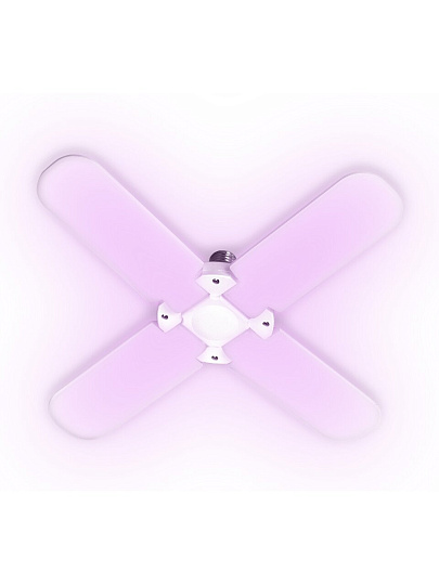 Светильник светодиодный E27, 36 Вт, 220 В, 39,5х9,5 см, JazzWay, PPG T95-4p AGRO