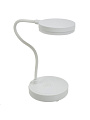 Светильник настольный на подставке, с USB, белый, абажур белый, YT-L28 - фото 5