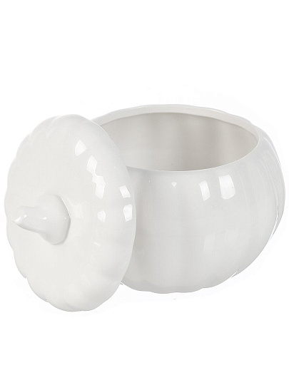 Горшок для запекания керамика, 0.42 л, 11х11х9см, Daniks, Тыква, Y4-7974/Y6-10217