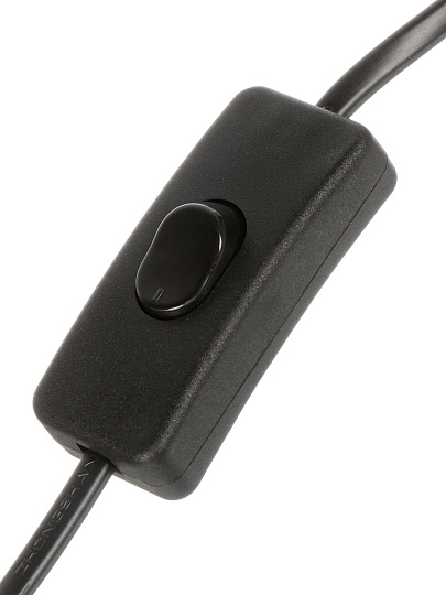 Светильник настольный E14, 40 Вт, коричневый, абажур коричневый, Rivoli, Eleanor, 7070-502, керамика кофейная