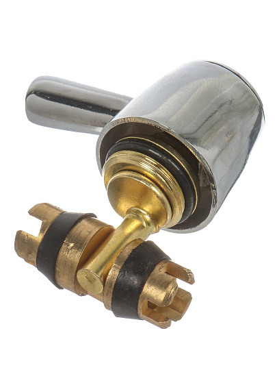 Переключатель для смесителя, металл, металлический шток, индивидуальная упаковка, ComfortFactor, 20371-10