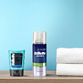 Набор подарочный для мужчин, Gillette, Sensitive Skin, пена для бритья 100 мл + гель после бритья 75 мл - фото 2