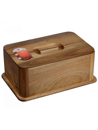 Хлебница акация, 30х20х13 см, Катунь, GR-BB-02