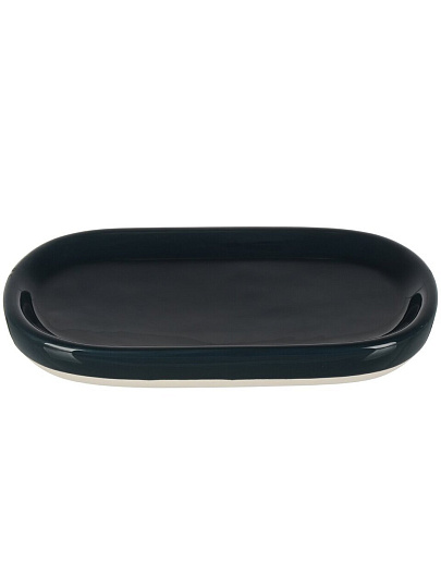 Мыльница настольная, Лазурь, керамика, 20.5x11x2.6 см, BCE0698EA-TR