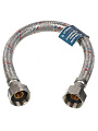 Подводка для воды 1/2&amp;quot;х0.3 м, г-г, сталь, полимер, Stemix
