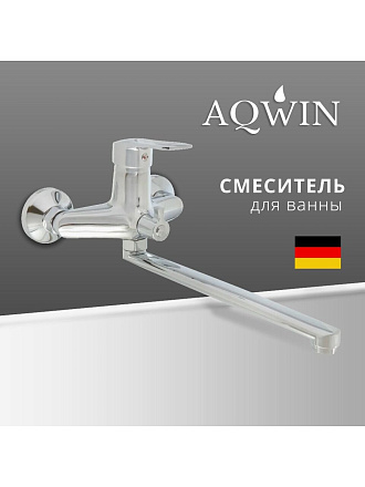 Смеситель для ванны, Aqwin, с картриджем, хром, A22217