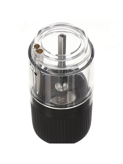 Мельница для специй пластик, электрическая, черная, Y4-8031