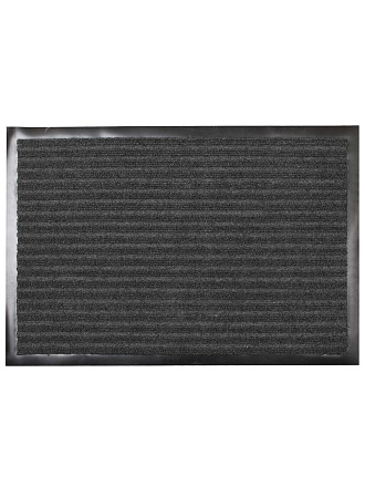 Коврик грязезащитный, 90х150 см, прямоугольный, влаговпитывающий, серый, Floor mat Комфорт, ComeForte, XT-6003