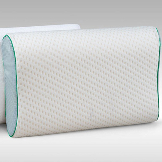 Подушка ортопедическая, 40 х 60 см, пенополиуретан, чехол 100% полиэстер, с эффектом памяти, средняя, ИвШвейСтандарт, ПМФ-64пэ