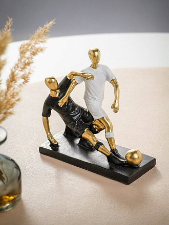 Фигурка декоративная полистоун, Футбол, 11.5х5х12 см, A020250