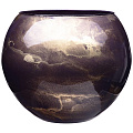 Ваза sfera &amp;quot;golden marble lavender&amp;quot; диаметр 20 см, 316-1605