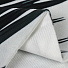Чехол на подушку Злата, велюр, 100% полиэстер, 43х43 см, черно-белый, T2023-017 - фото 3