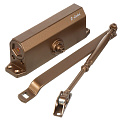 Доводчик дверной S-Locked, DZ-60, до 60 кг, коричневый, 121610