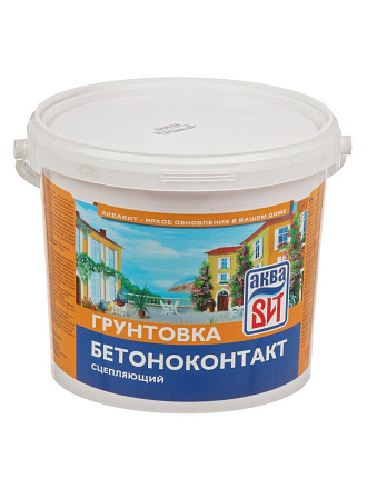 Грунтовка АкваВИТ, Бетоноконтакт, 5 л, ВАК-02-Б, сцепляющая