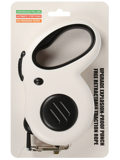 Поводок-рулетка 5 м, 18х11х4 см, в ассортименте, Y4-11403