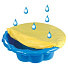 Песочница детская Цветок 11575-МТ001 голубая, с тентом, 78х95х20 см - фото 2