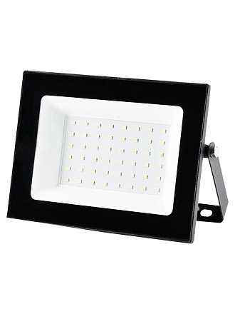 Прожектор светодиодный, HiTT, FL1, 50 Вт, 6500 К, IP65, 4250 Лм, черный, 2010004