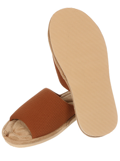 Тапки для женщин, полиэстер, в ассортименте, р. 38, открытые, Lucky Land, 5098W-CH-O