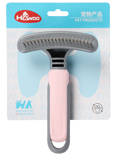 Расческа-гребень для домашних животных, цвета микс, 18 см, Y4-11441