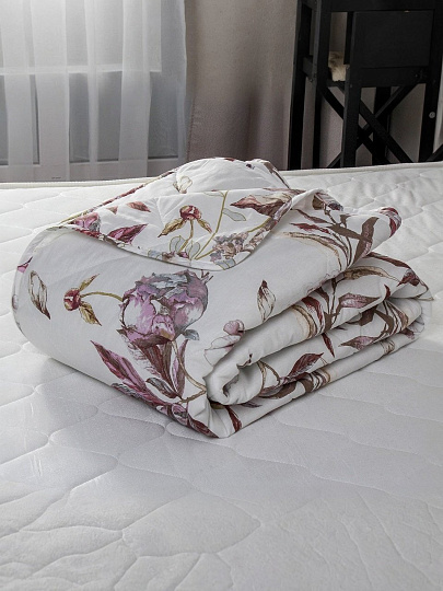 Набор 2-спальный, простыня 180х215 см, 2 наволочки 70х70 см, Silvano, поплин, с одеялом 175х215 см, 11801