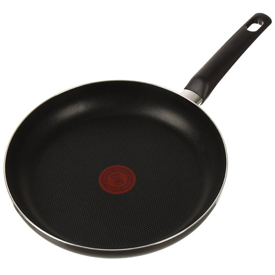 Сковорода алюминий, 26 см, антипригарное покрытие, Tefal, Easy Plus, 042 37 124