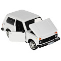 Машина детская Технопарк, Lada 4х4, 17 см, инерционная, со светом и звуком, металл, пластик, VAZ-21214-W, белая - фото 3
