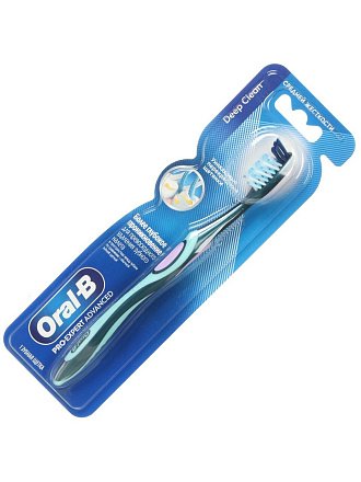 Зубная щетка Oral-B, PROExpert Advanced Глубокое очищение, средней жесткости, взрослая, 40, в ассортименте
