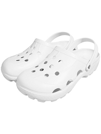 Сабо для женщин, ЭВА, белый/белый, р. 38, Ола, СБ-502