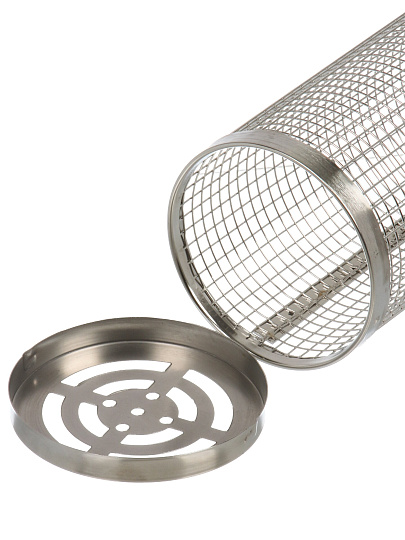 Решетка-гриль для мангала 100х305х470 мм, нержавеющая сталь, рукоятка дерево, для овощей, C020039