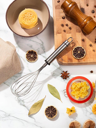 Венчик нержавеющая сталь, навеска, Daniks, Стандарт, YW-KT006B-3/D-004