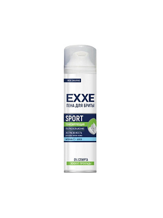 Пена для бритья Exxe, Sport Energy Тонизирующая, 200 мл