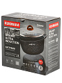 Кастрюля алюминий, антипригарное покрытие, 2 л, крышка стекло, Kukmara, Granit Ultra Induction original, кгои23а, индукция - фото 6