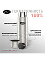 Термос нержавеющая сталь, 1 л, узкая горловина, Biostal, колба нержавеющая сталь, в чехле, NB-1000-В - фото 3