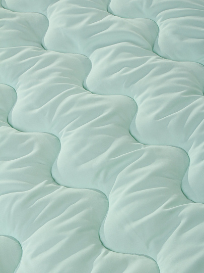 Одеяло 1.5-спальное, 140х205 см, Soft Dream Алоэ, 120 г/м2, чехол микрофибра, Мягкий сон