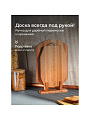 Доска разделочная бук, 35х24.5х1.6 см, 30х19.5х1.6 см, 2 шт, прямоугольная, Akhtari, AK-30-91 - фото 4