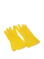 Перчатки хозяйственные латекс, размер L, желтые, Eurohouse, Household Gloves/Gward Iris/Libry - фото 4