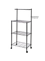Полка универсальная, железо, 4 секции, 58х35х122 см, на колесах, для сан. узла, T2022-930