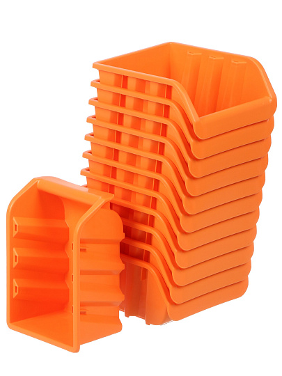 Ящик для метизов, 16х11.5х7.5 см, пластик, Bartex, набор 12 шт