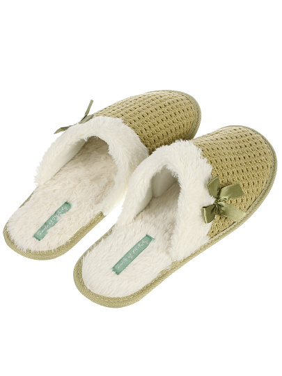 Тапки для женщин, текстиль, р. 40-41, закрытые, 248-182-12