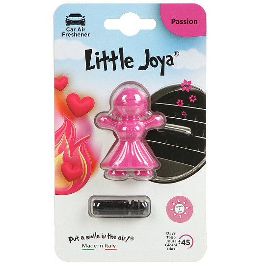 Ароматизатор в машину на дефлектор, сухой 3D, Little Joe, &quot;JOYA&quot; Страсть, EY0303