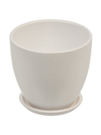 Горшок керамика, 0.6 л, овал, Колор Гейм №2, 049195