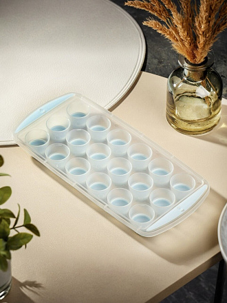 Форма для льда 24.5х12х3.5 см, силикон, в ассортименте, Y4-5563