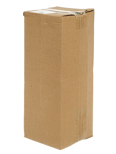 Ваза стекло, настольная, Мозаика, Y4-11058, 10х25 см, серая