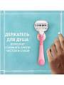 Станок для бритья Venus, Comfortglide Sugarberry, для женщин, 5 лезвий, 1 сменная кассета, держатель - фото 8