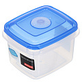 Контейнер пищевой пластик, 0.45 л, прямоугольный, с таймером, 10760800
