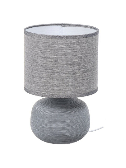 Светильник настольный E14, серый, абажур серый, RL-TL004